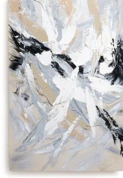 Abstract Power schilderij 120x180cm - Multikleur