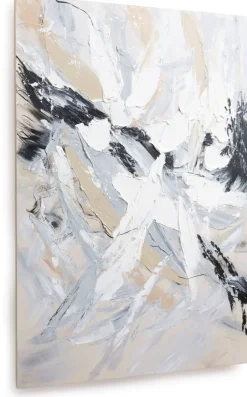 Abstract Power schilderij 120x180cm - Multikleur