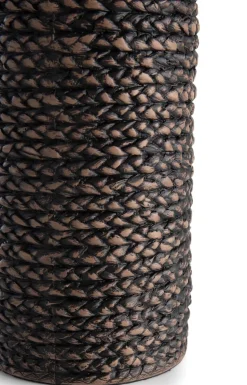 Adam vaas H68,5cm - Zwart