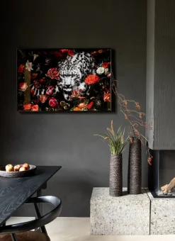 Adam vaas H49cm - Zwart