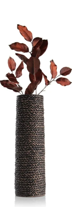 Adam vaas H49cm - Zwart