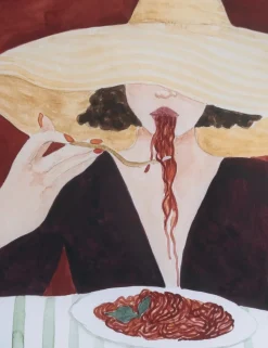 Allegra wand doek - 70x100cm