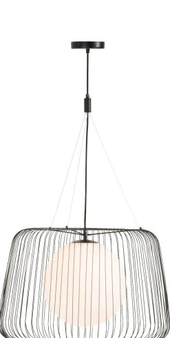 Ally glazen bol D30cm - Wit