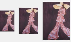 Ambra wand doek - 70x100cm