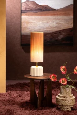 Ambre tafellamp 1*E27 - Koper