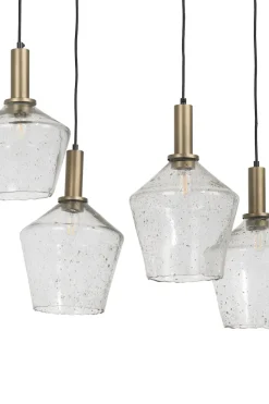 Amy hanglamp 6*E27 - Goud