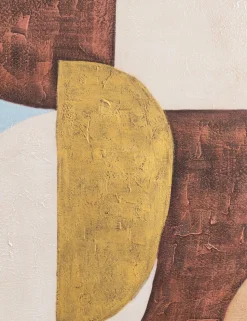 Annabel schilderij 80x80cm - Multikleur