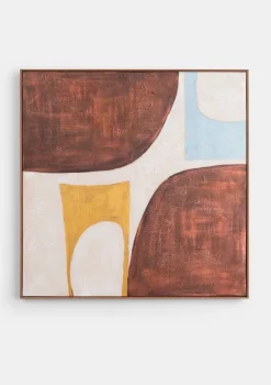 Annemijn schilderij 80x80cm - Multikleur