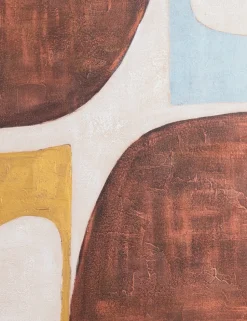 Annemijn schilderij 80x80cm - Multikleur