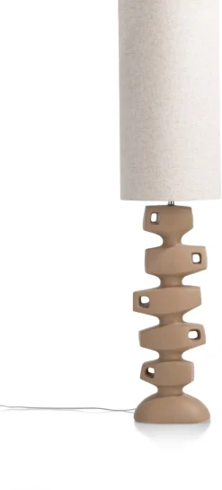 Anton vloerlamp 1*E27 - Beige