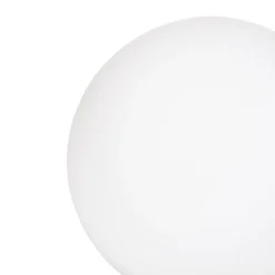 Bali glazen bol D12cm - Wit