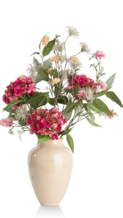 Ball Mum Spray H93cm - Oranje