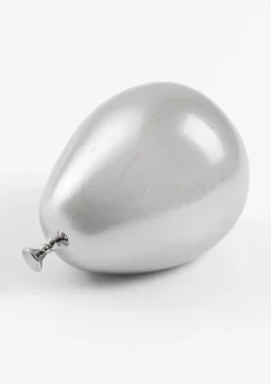 Balloon beeld H17cm - Zilver