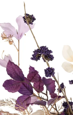 Bauhinia Branch H115cm kunstbloem - Paars