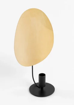 Bea kandelaar H30cm - Zwart/Goud