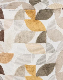 BeautiQ - Elite poef - rond 42 cm - Creme