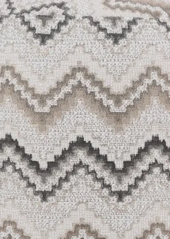 BeautiQ - Lush poef - rond 42 cm - Antraciet