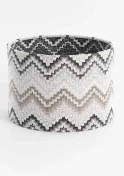 Beautiq Lush lampenkap 30 x 21cm - Antraciet