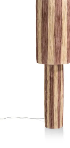 Billie vloerlamp 1*E27 - Bruin