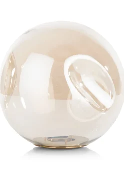 Bo glazen bol L D23cm - Goud