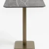 Brest bartafel marble light grey 75x75cm - Goud