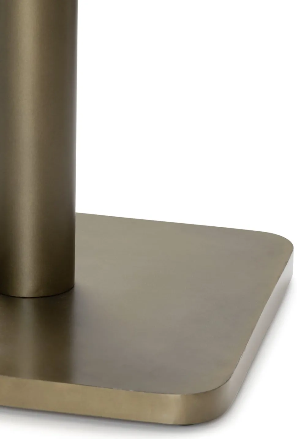 Brest bistrotafel vintage oak D80cm - Goud