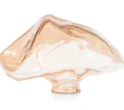 Cali glazen bol S - Bruin