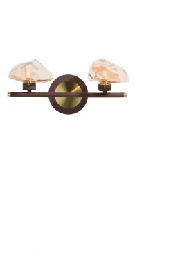 Cali glazen bol S - Bruin