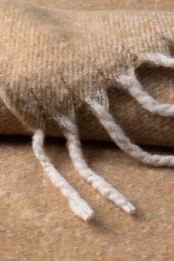 Camel plaid 127x152cm - Oker