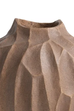 Casper vaas H53cm - Bruin