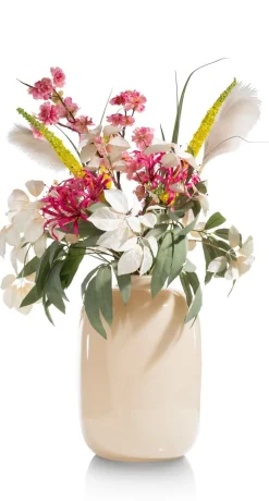 Cherry blossom spray H120cm - Roze