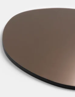 Chez spiegel 50x50cm - Bruin