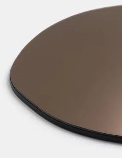 Chez spiegel 50x50cm - Bruin