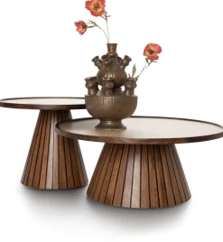 Cleo bijzettafel H44cm - Bruin