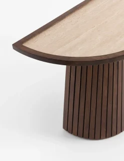 Cleo wandtafel H77cm - Bruin