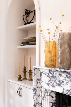 Climbing beeld H33cm - Goud