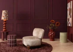 Como pot H60cm - Bordeaux