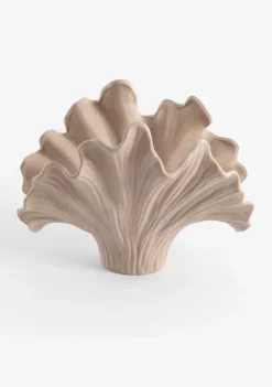 Coral vaas H26cm - Grijs