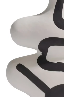 Curvy vaas H26cm - Multikleur