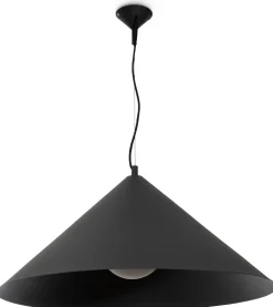 Daan hanglamp 1*E27 - Zwart