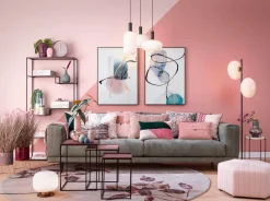 David vloerlamp 2*G9 - Zwart / antraciet