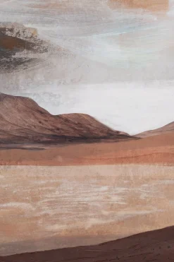 Desert schilderij 100x140cm - Bruin