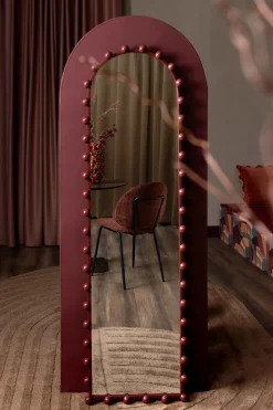 Donny spiegel 50x170cm - Rood