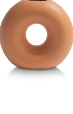 Donut vaas H22cm - Oranje