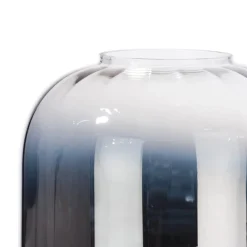 Essex glazen bol B - Antraciet