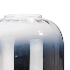 Essex glazen bol C - Antraciet