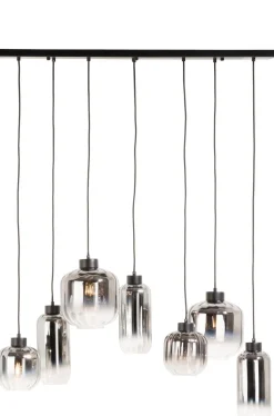 Essex glazen bol C - Antraciet