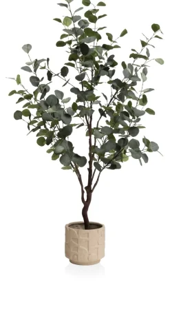 Eucalyptus Tree kunstplant H140cm - Groen
