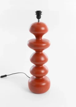 Flore lampenvoet 1*E27 - Roest