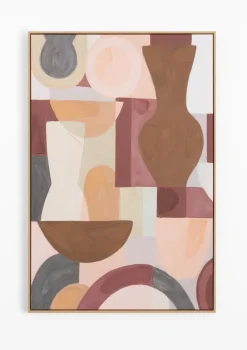 Franny schilderij 80x120cm - Multikleur